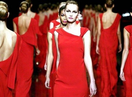 Красные платья от валентино
